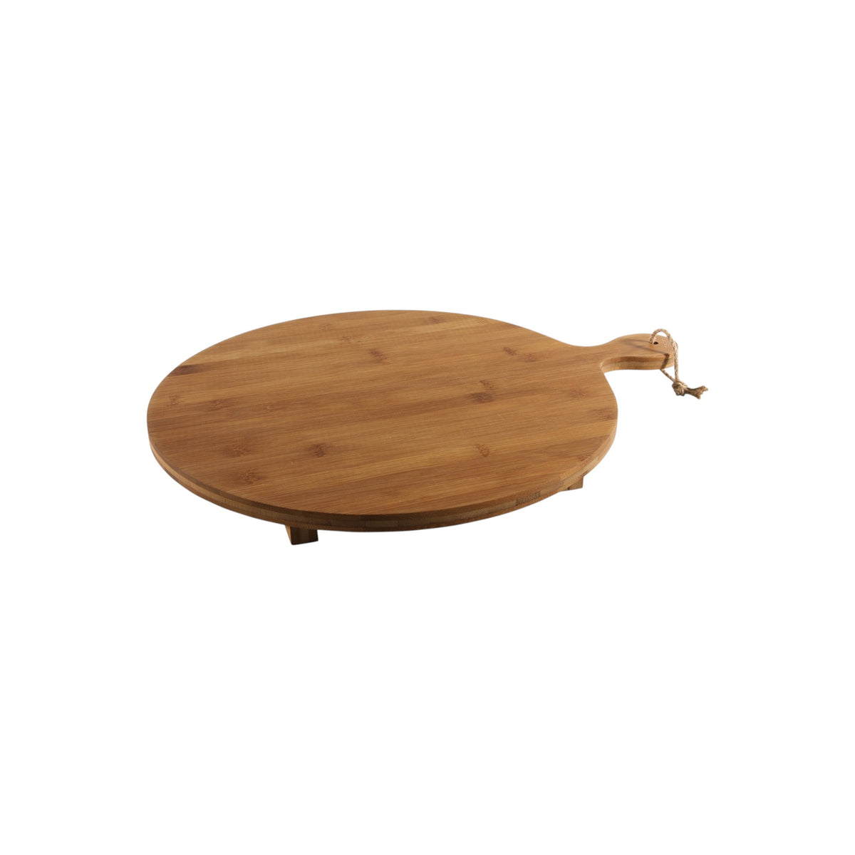 SERVING PADDLE BAMBOO D 42 CM