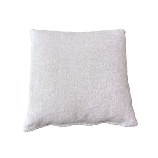 SHAVED FURRY WHITE CUSHION