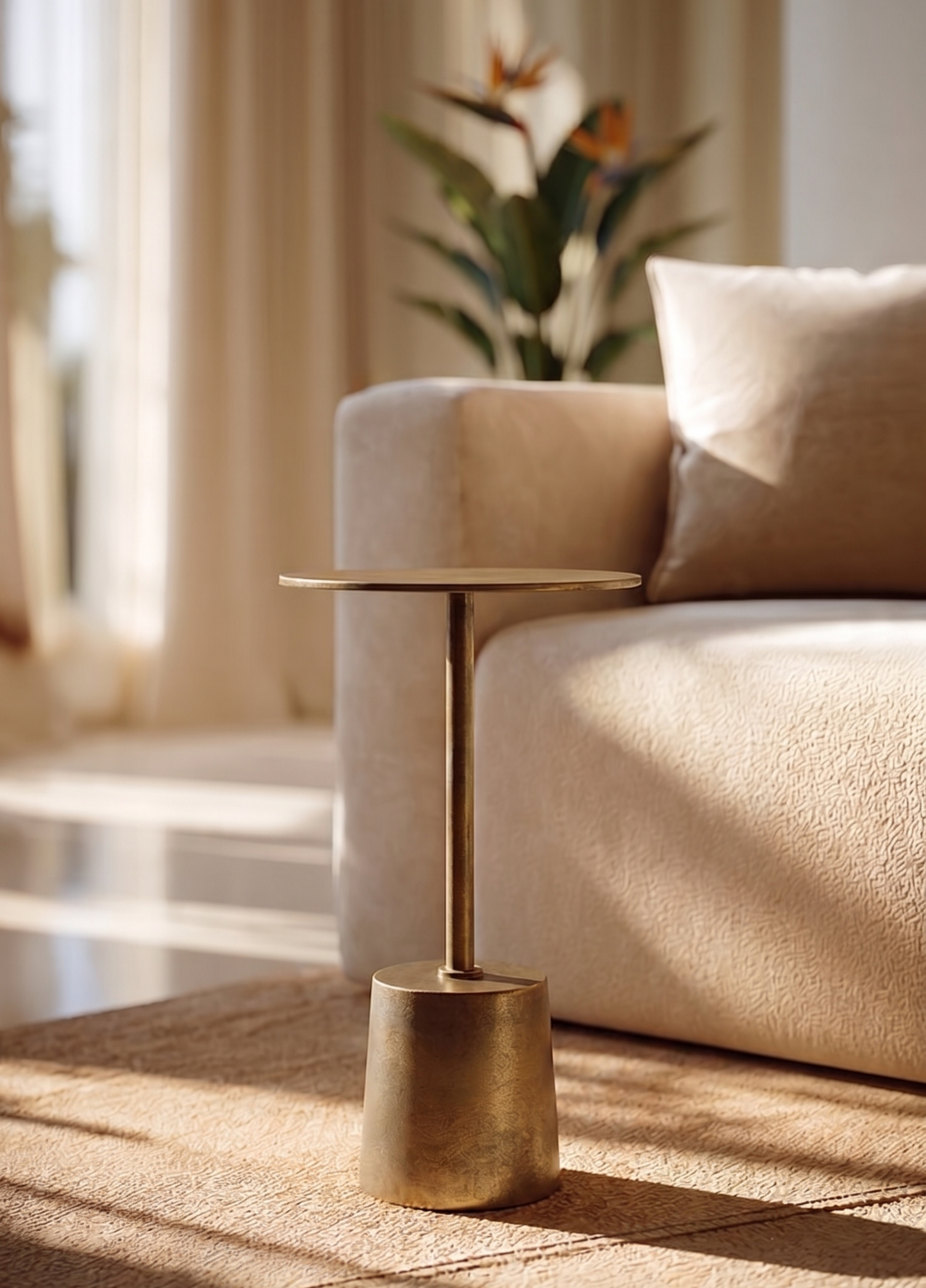 SIDE TABLE CLYDE GOLD