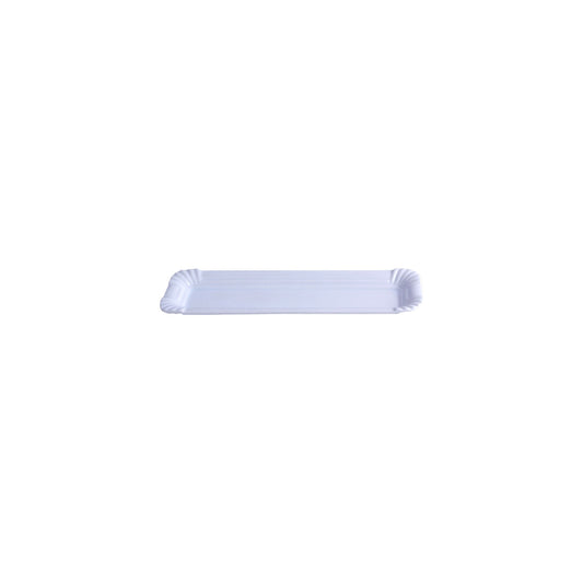 SNACK DISH RECTANGLE WHITE
