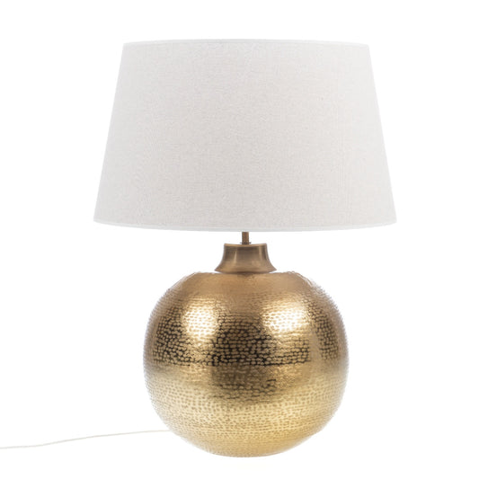 SOPHIE LAMP KAZ LAMPSHADE LINEN GOLD