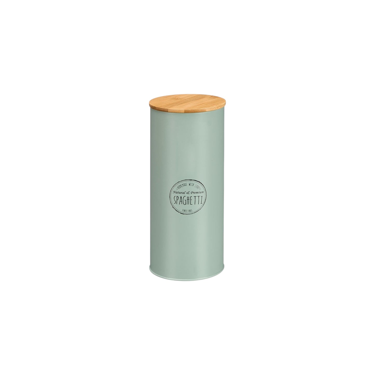 SPAGHETTI TALL JAR WITH BAMBOO LID