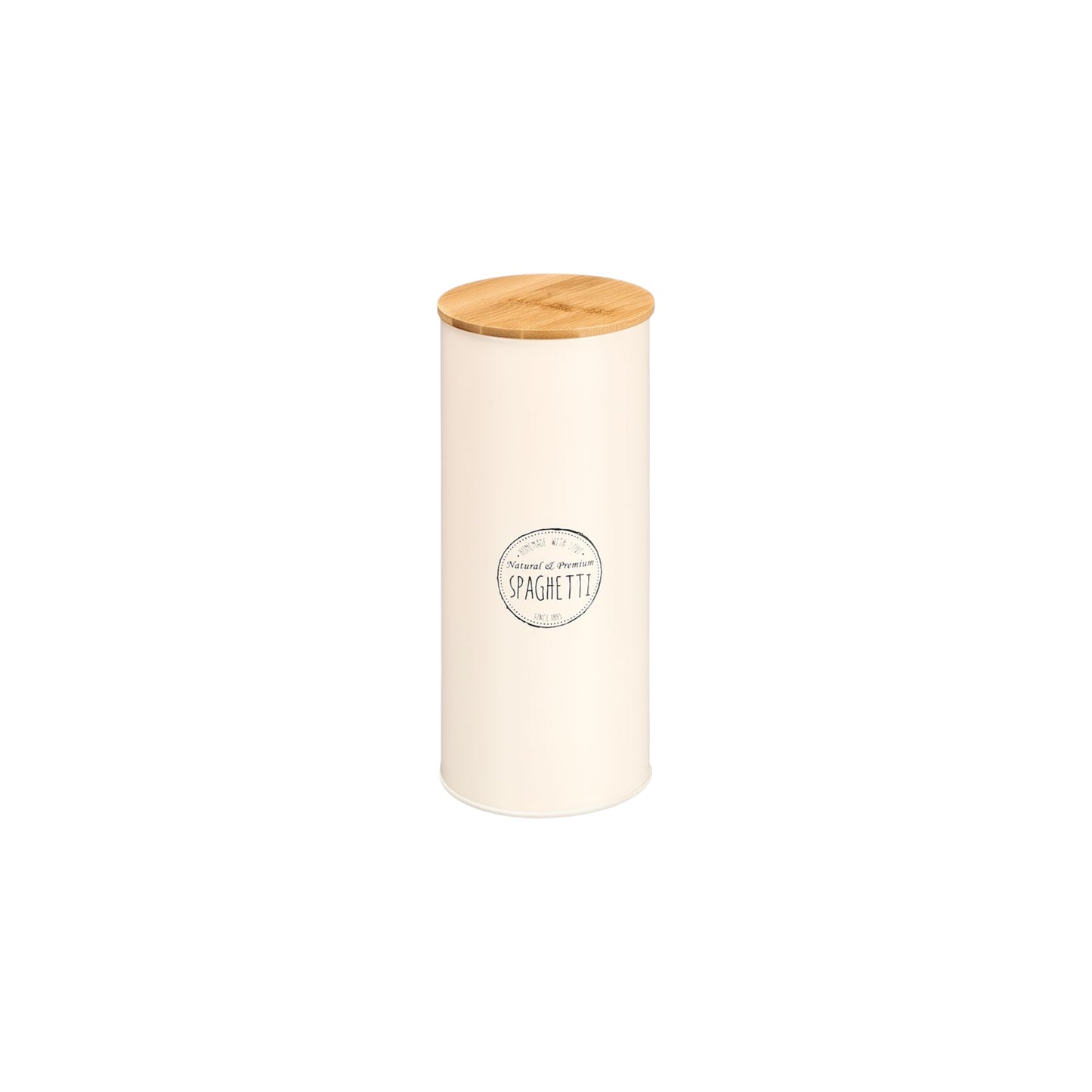 SPAGHETTI TALL JAR WITH BAMBOO LID