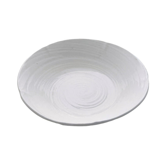 SPYRAL PLATE WHITE