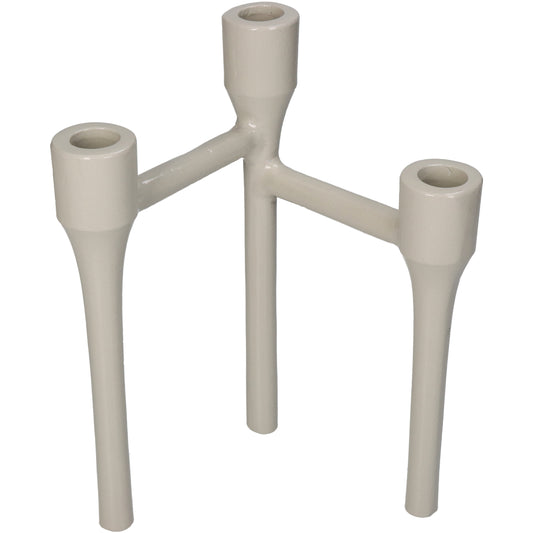 STICK CANDLE HOLDER BEIGE