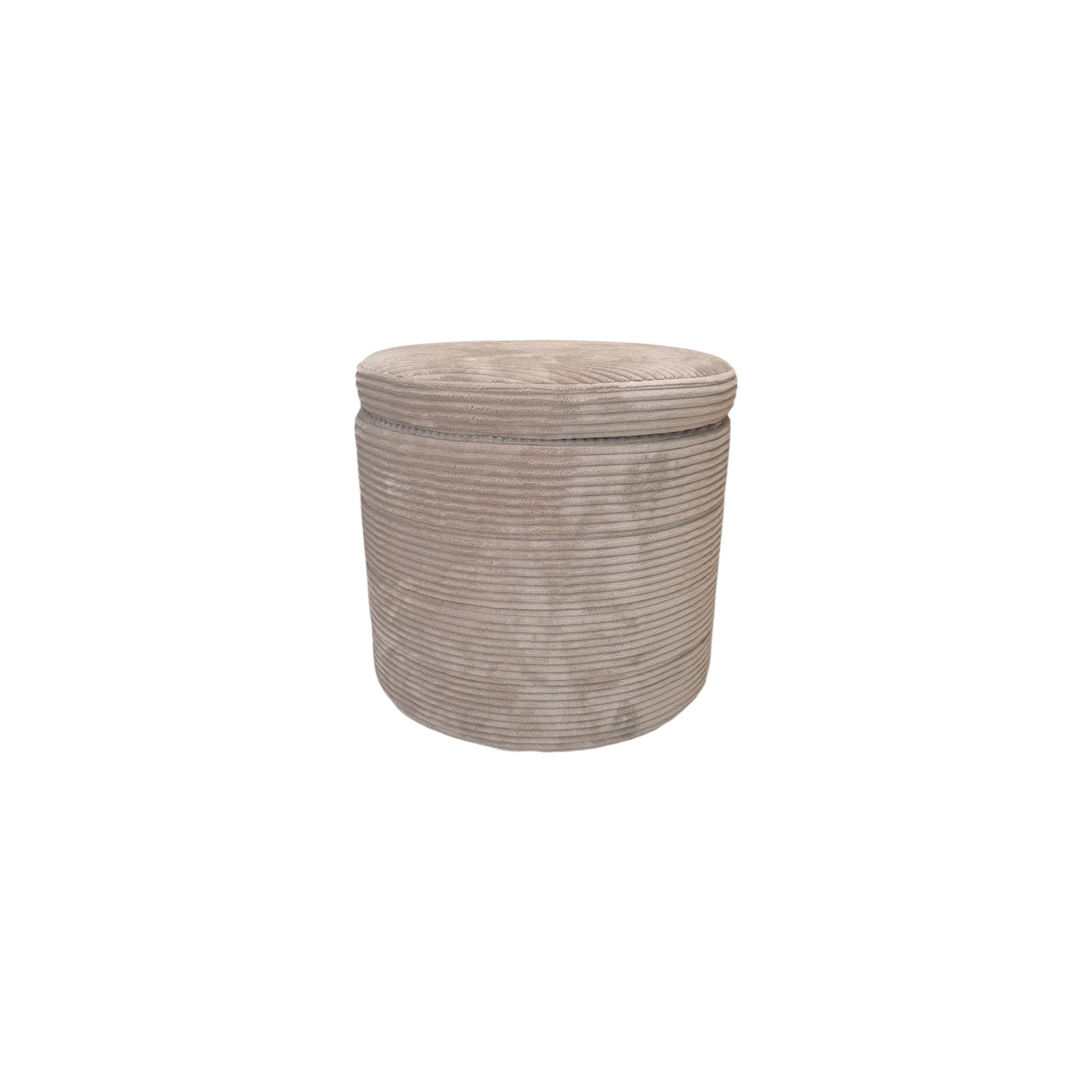 STORAGE POUF OFF WHITE