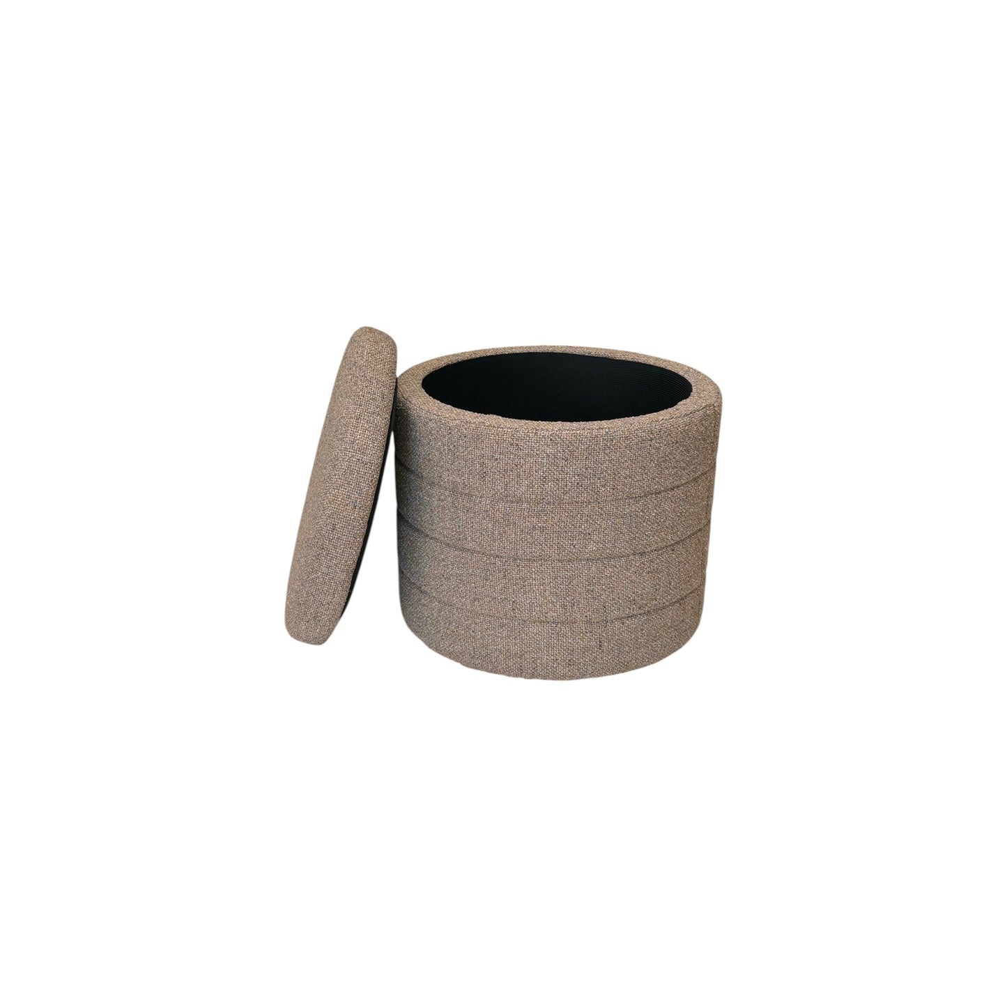STORAGE POUF BEIGE