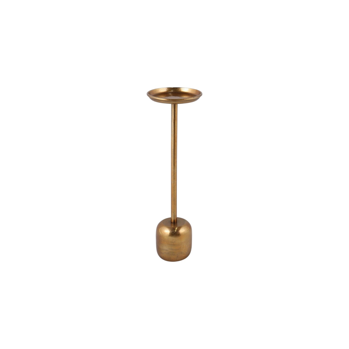 TABLE MARTINI ALUMINUM ANTIQUE GOLD