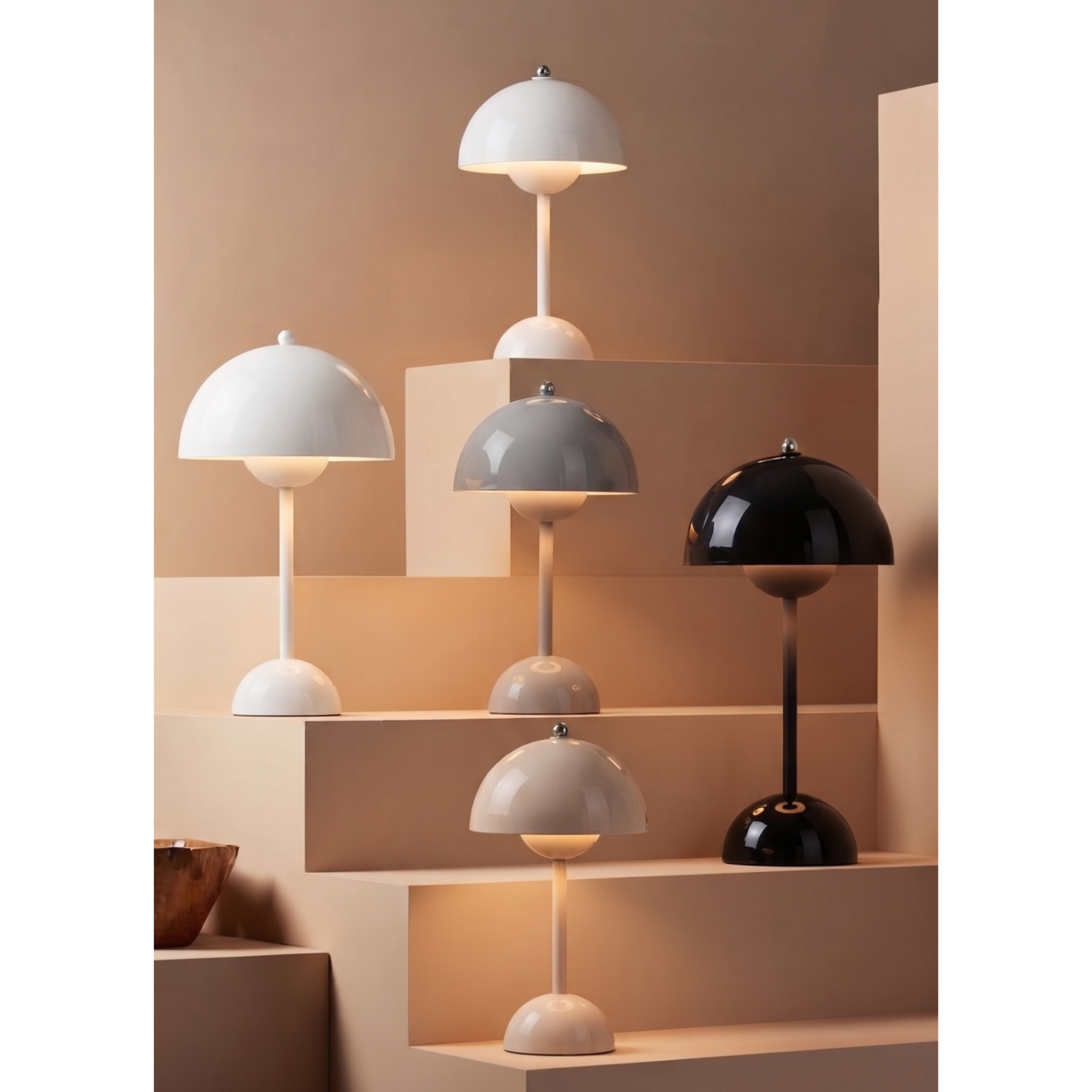 TABLE LAMP MUSHROOM SHAPE