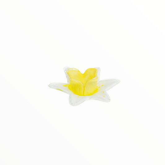 TEA LIGHT HOLDER DAFFODIL SULPHUR