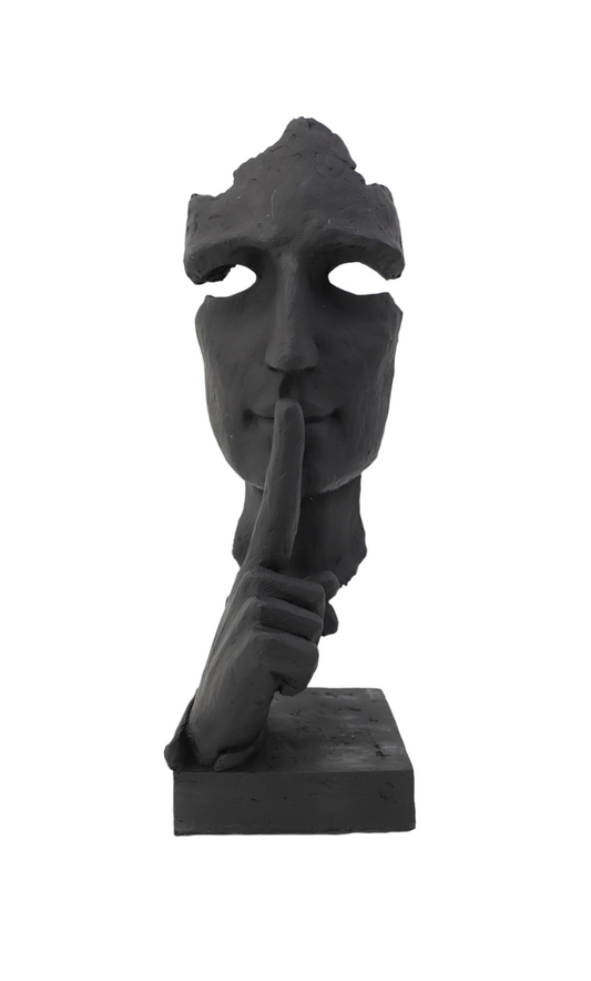 TRASHY BLACK RESIN FACE