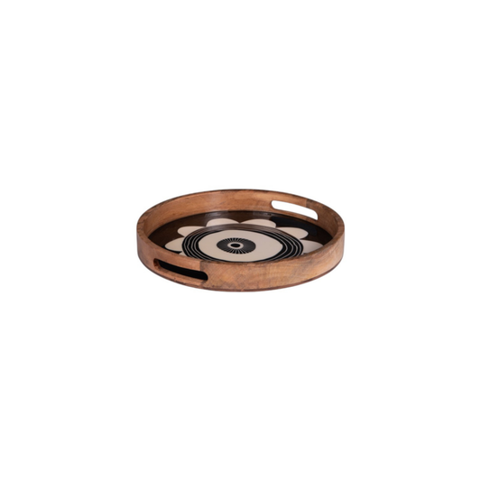 TRAY ZANZIBAR ROUND 35 CM
