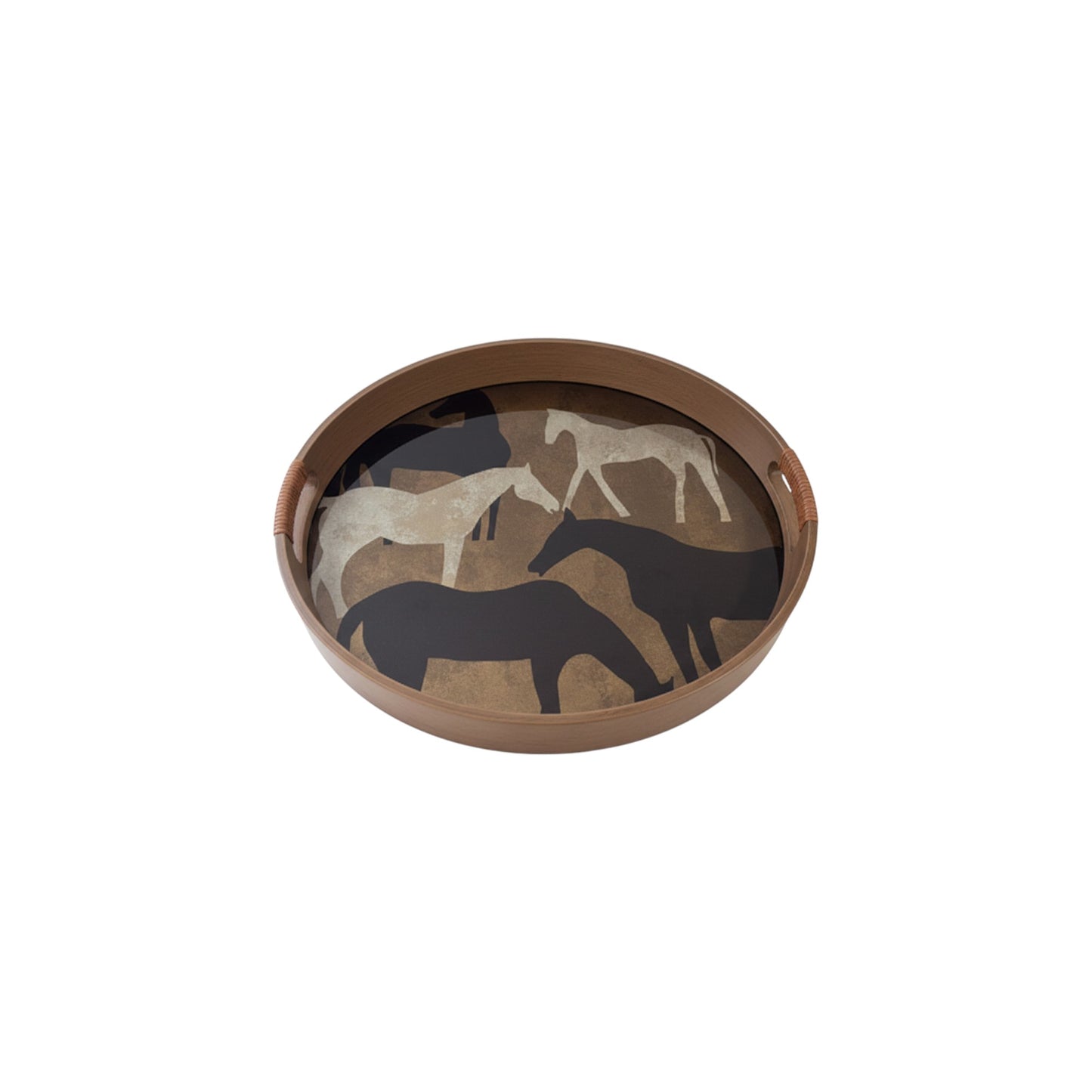 TRAY HORSES ROUND