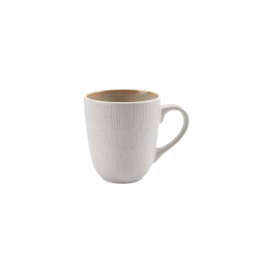 TZIA MUG REACTIVE GLAZE WHITE AND BEIGE