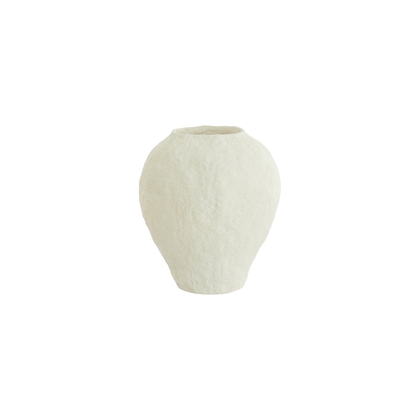 VASE DECO PANTOJA MATT CREAM