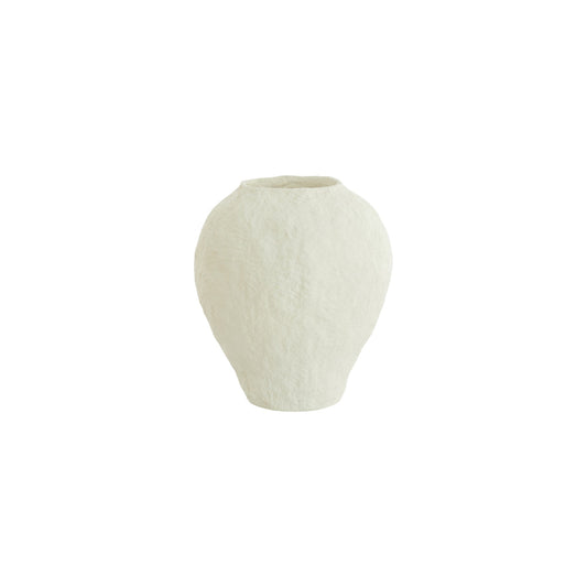 VASE DECO PANTOJA MATT CREAM