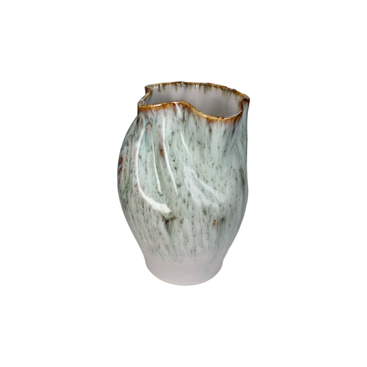 VASE GREEN STONEWARE