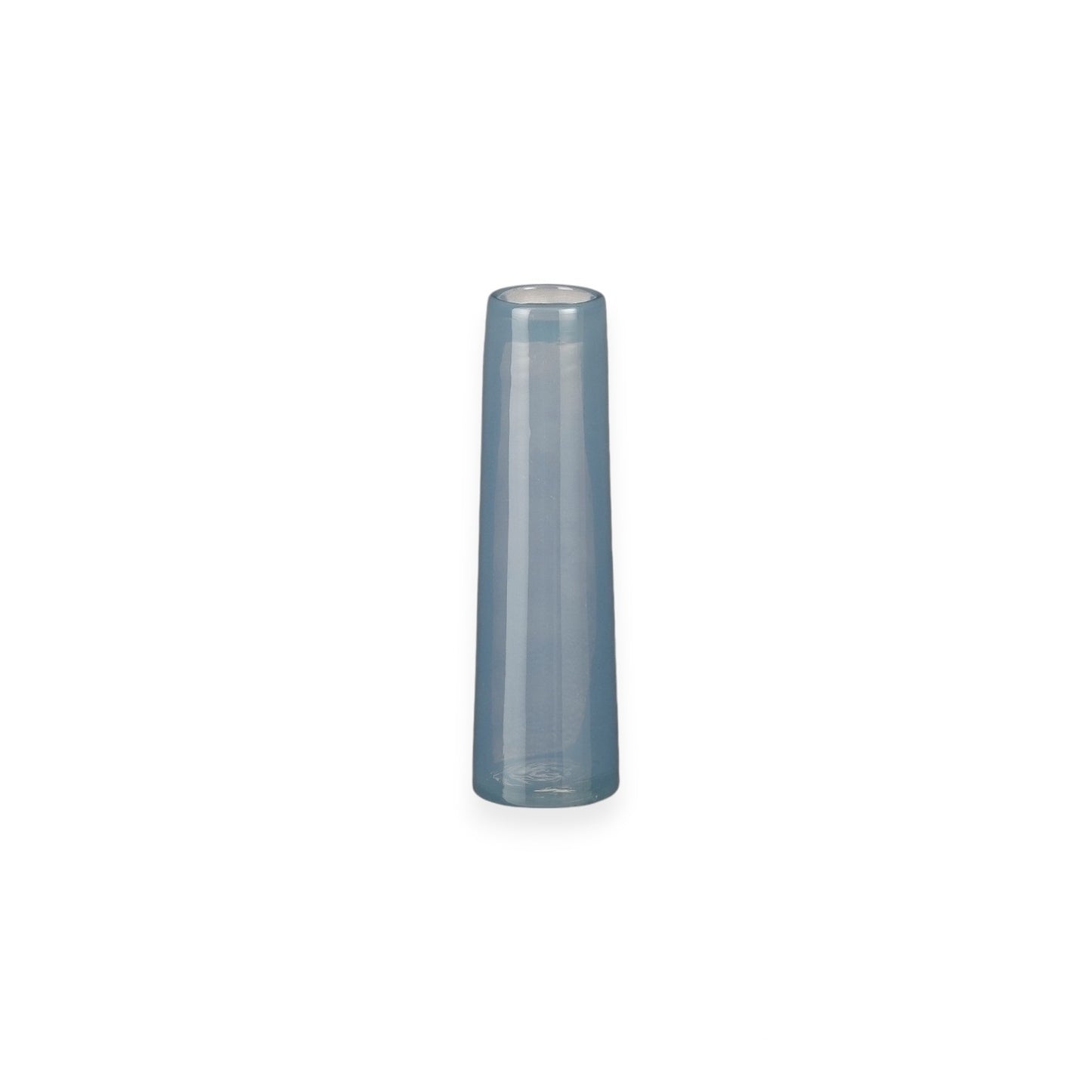 VASE XANDRA SINGLE FLOWER LIGHT BLUE