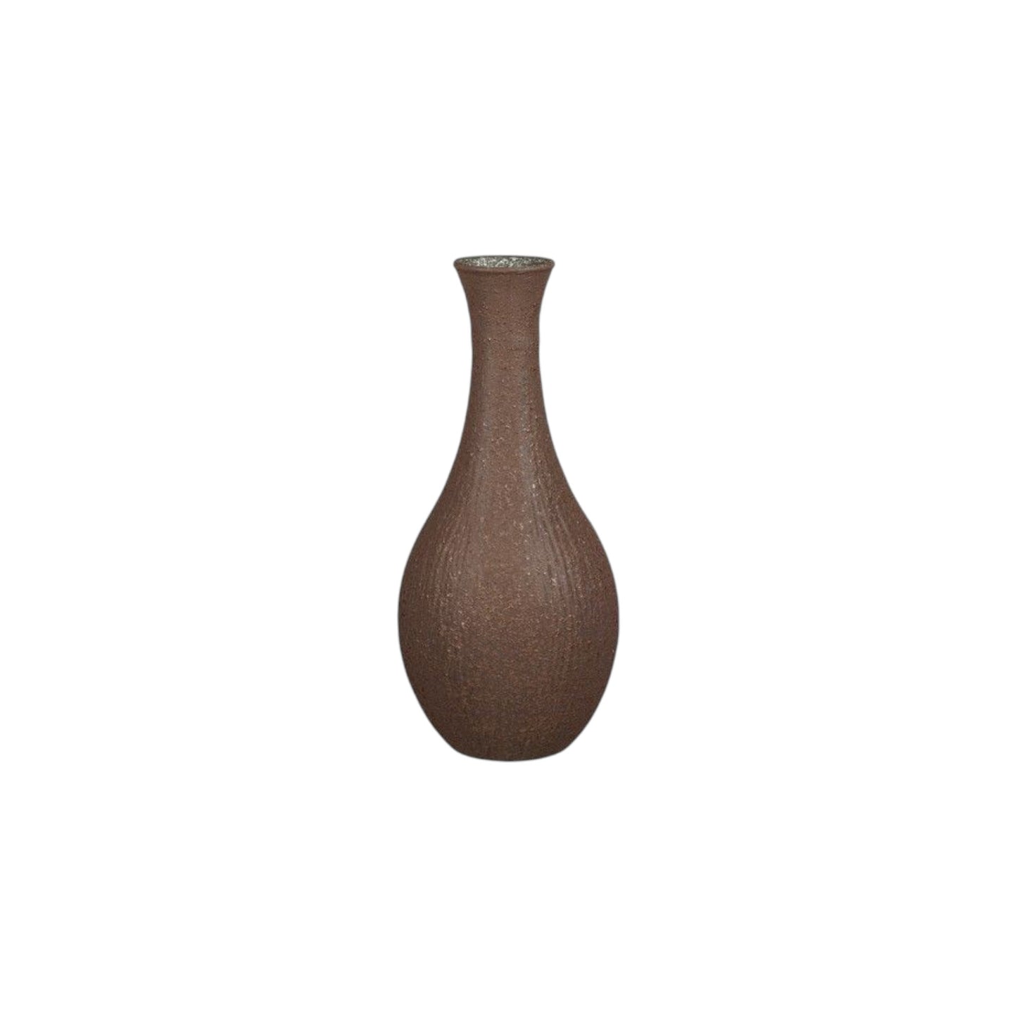 VASE DIX RECYCLED GLASS DARK BROWN