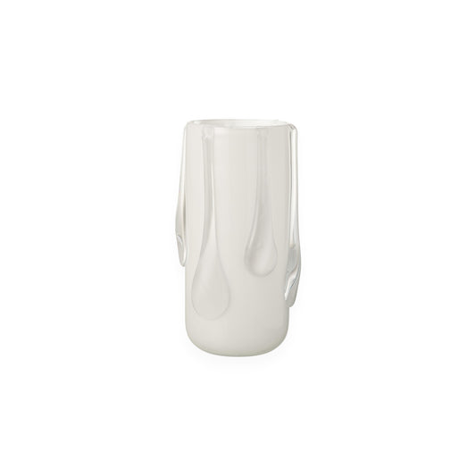 VASE DRIPPY GLASS