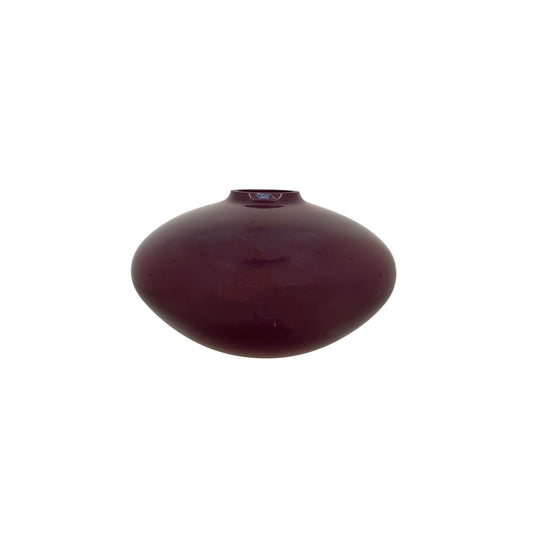 VASE ROUND DAMIS PURPLE