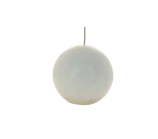 WHITE BALL CANDLE