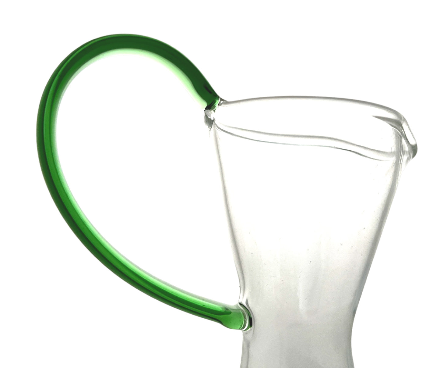 YUMA VASE GREEN HANDLE