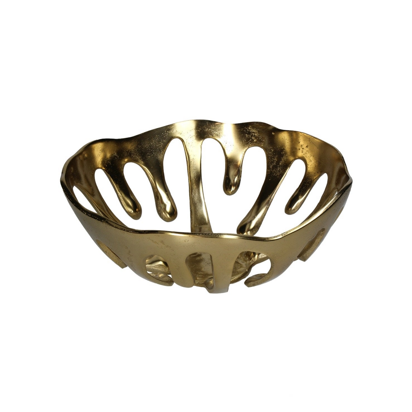 BOWL DRIP ALUMINIUM GOLD